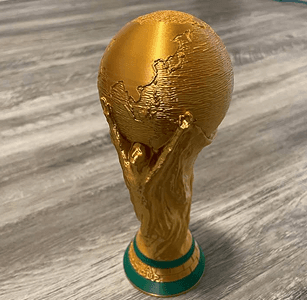 World Cup Trophy 3D print